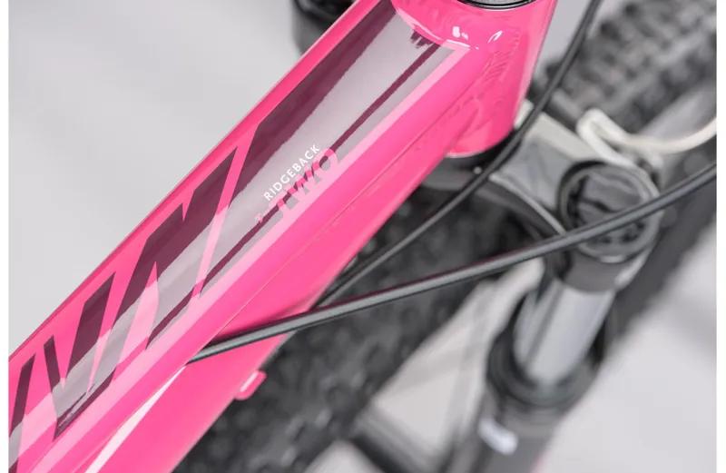 Ridgeback Terrain 2 Open Frame Mountain Bike in Pink-5